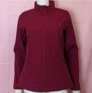 Port Authority Fleece Lined Full Zip Jacket Size Small